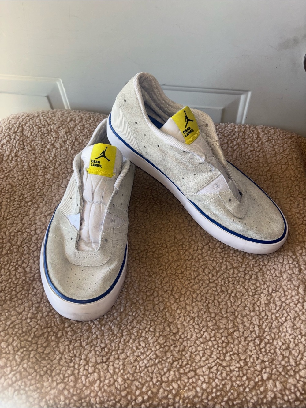 Jordan Series 01 Dear Larry suede/corduroy sneakers size 13